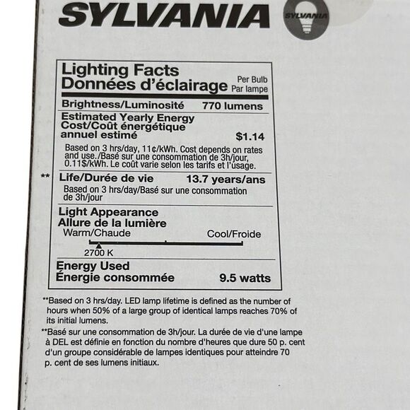 6 SYLVANIA SMART+ full color bulbs - Picture 1 of 6